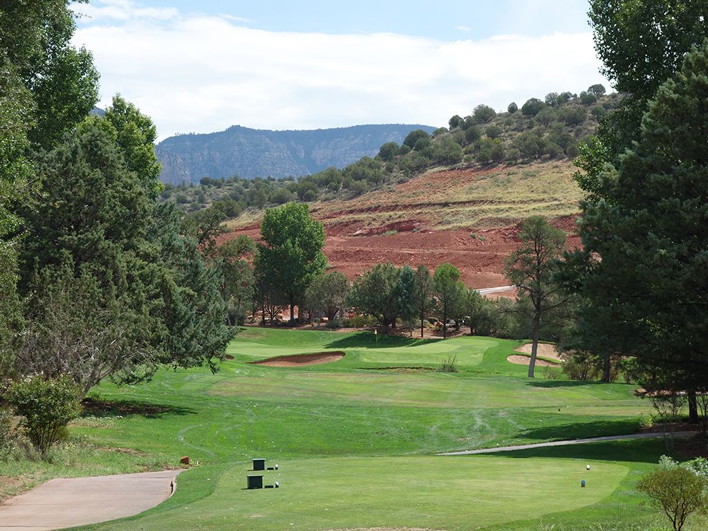 17th Hole at Seven Canyons Golf Club (246 Yard Par 3)